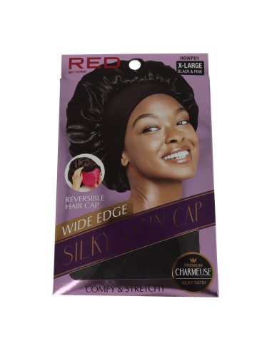 Red Kiss Gorro Satén Doble Profesional