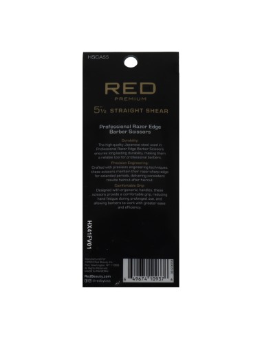 Red Kiss Tijera Profesional Corte Acero Inoxidable Japonés 5.5"