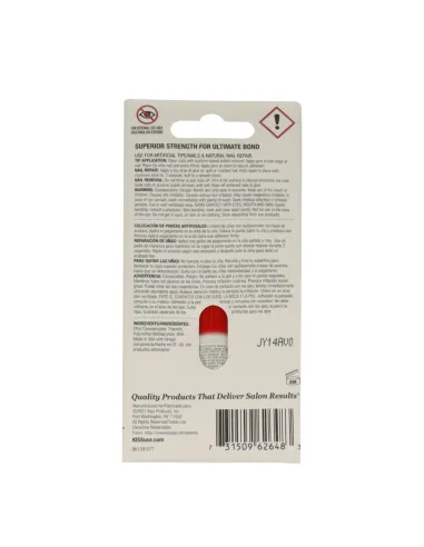 Red Kiss Professional Quick Adhesive Nails