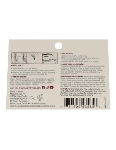 I Envy Adhesivo Negro Profesional para Pestañas Individuales