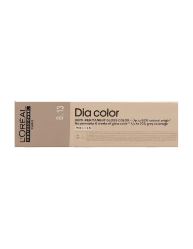 L'Oréal Dia Color 8.13 60ml - Loiro Claro Dourado Acinzentado