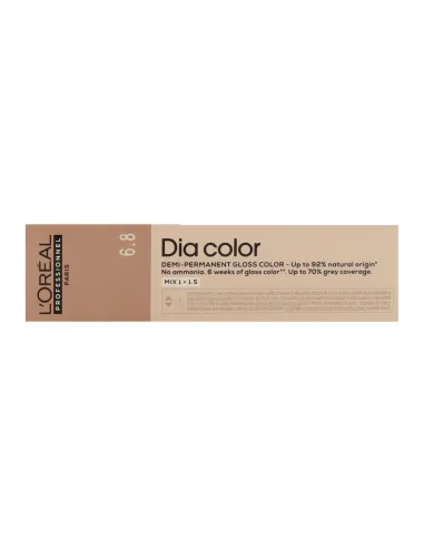 L'Oréal Dia Color 6.8 60ml - Loiro Mocha Escuro