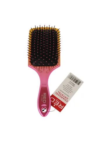 Red Kiss Cepillo Desenredante Antifrizz Carbón Activo Cuadrado