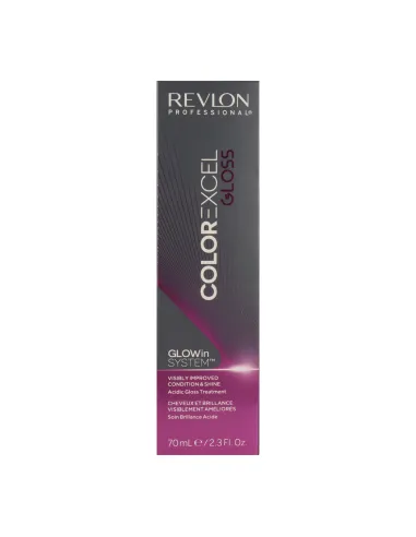 Revlon Color Excel Gloss 6.12 – Biondo cenere scuro iridescente (Sambuco) 70 ml
