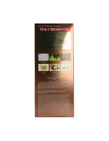 Kiss Beauty Champú Colorante 3en1 Castaño Medio 420ml