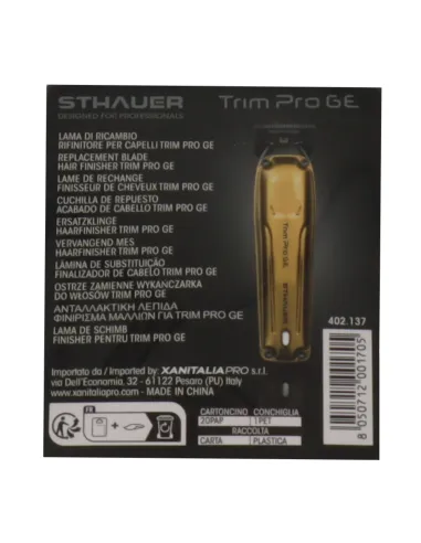 Xan Pro Sthauer Titanium Trim Pro GE Head