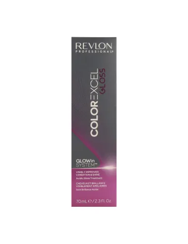 Revlon Color Excel Gloss 6.34 – Marrone rame dorato scuro (Tramonto lucido) 70 ml