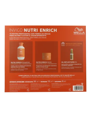 Wella Invigo Nutri-Enrich Pack – Nutrición Profunda y Brillo