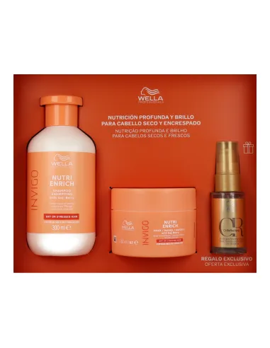 Wella Invigo Nutri-Enrich Pack – Nutrición Profunda y Brillo