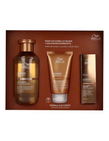 Wella Ultimate Smooth Pack – Antiencrespamiento y Suavidad 30 seg