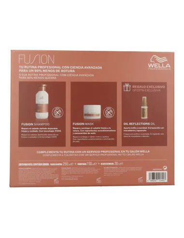 Wella Fusion Pack – Reparación intensa y Suavidad Anti-Rotura