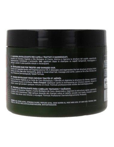 Máscara de Queratina Verde Arkemusa 500ml