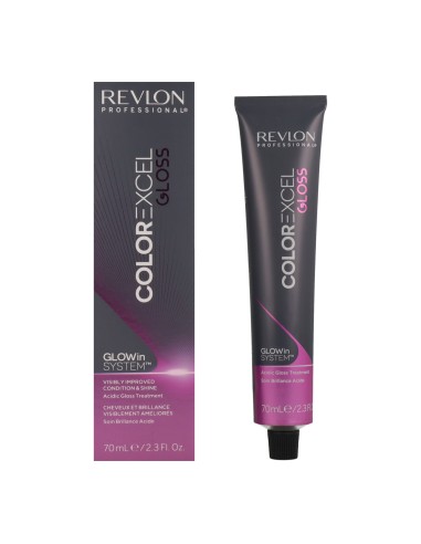 Revlon Color Excel Gloss 5.24 – Marrone rame iridescente chiaro (Chocolate Grace) 70 ml