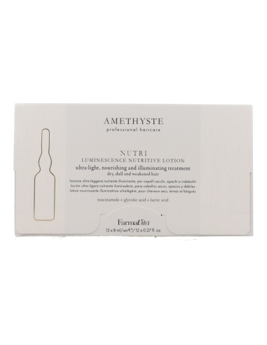 Loção Nutritiva Luminescente de Ametista Farmavita (12 x 8 ml)