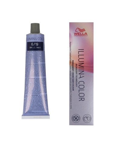 Wella Illumina Color 6/19 Rubio Oscuro Ceniza Cendré 60ml