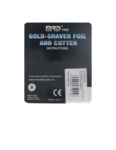 Fama MRD Vector Shaver Recambio Cuchilla Negra