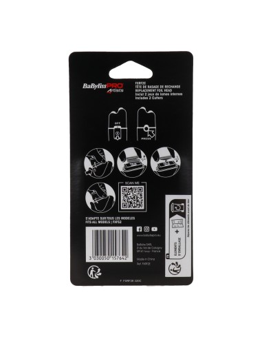 Babyliss Pro 4Artist Cabezal De Recambio Silver