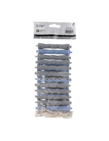 Eur Bigudi 12 Bicolore Ondulato (01503)