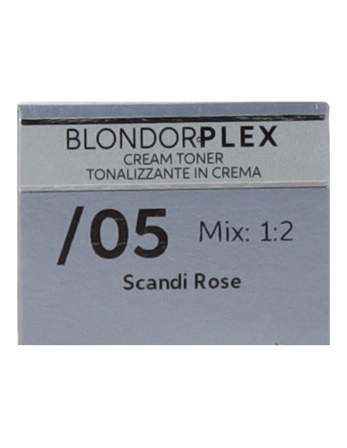 Lotion tonique crème Wella Blondor Plex /05 60 ml