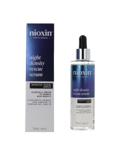Sérum de nuit Wella Nioxin Density Rescue 70 ml