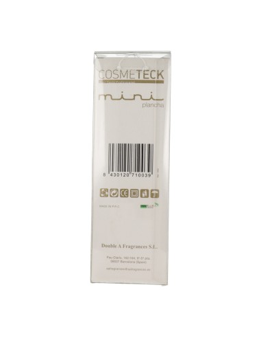 DAF COSMETECK PLANCHA MINI NEGRA C/FUNDA (1003)