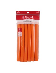 Red Kiss Flexi Rods 7" 5.8 6 Pcs Orange