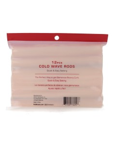 Red Kiss Flexi Rods 7" 11.16 Valuepk 12 Pcs