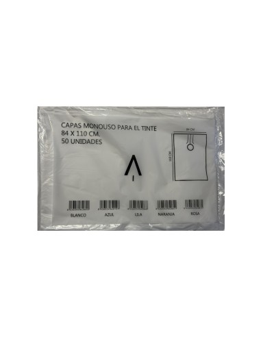 Plasticaps Capas Desechables 50Unid 84X110 Blanco