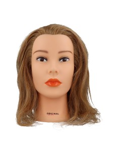 Sinelco Tête De Mannequin Isaline 40Cm (0030211) Cheveux Humano