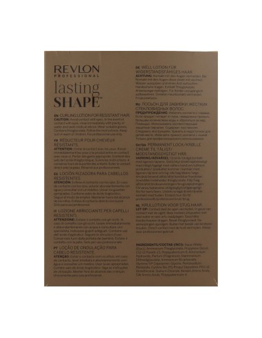 Revlon L/shape Curly Cabello Resistente (0) 3x100 Ml 