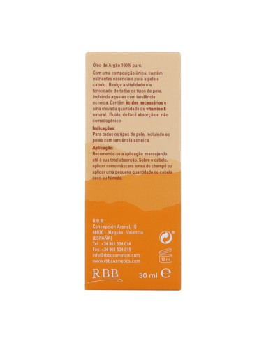 Sara Simar Olio Di Argan 100% Virgen 30ml 6119