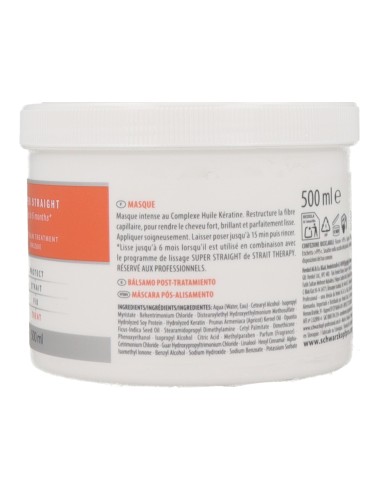 Schwarzkopf Strait Styling Balm Post-traitement 500 Ml