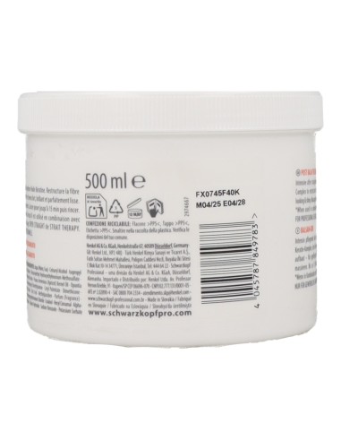 Schwarzkopf Strait Styling Balm Post-traitement 500 Ml