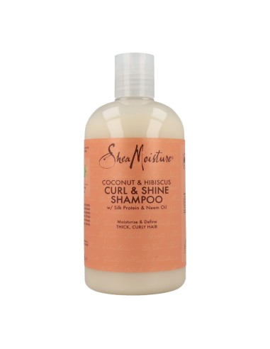 Shea Moisture Coconut & Hibiscus Curl Shampooing384 Ml