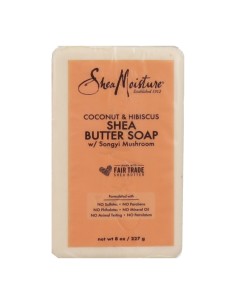 Shea Moisture Coconut & Hibiscus Shea Butter Soap 230 G
