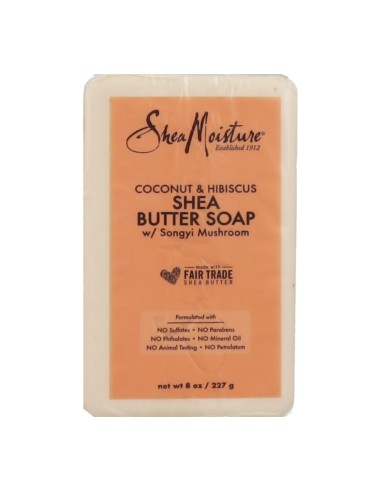 Shea Moisture Coconut & Hibiscus Shea Butter Soap 230 G