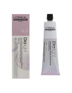 L'Oréal Dia Light 10.21 – Biondo Platino Cenere Iridescente 60 ml