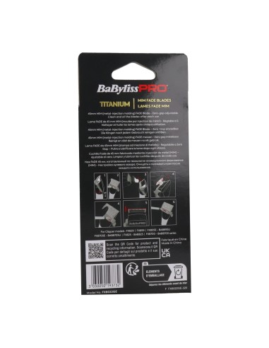 Lame per tagliacapelli BaBylissPRO Gold Titanium (FX8022GE)