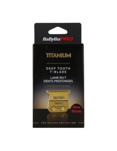 Lame BaBylissPRO Skeleton T-Blade Titanium Gold (FX707G2ZE)