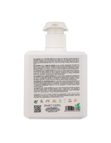 Voltage Cabelos Brancos Grises Xampu 500 ml