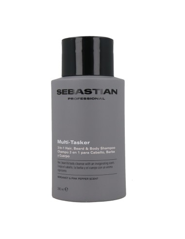 Sebastian Multi-Tasker 3 in 1 Beard & Body Champú 280 ml