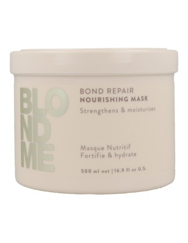 Schwarzkopf Blondme Bond Repair Nourishing Mascarilla 500 ml
