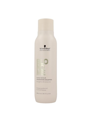 Schwarzkopf Blondme Bond Repair Nourishing Champú 300 ml