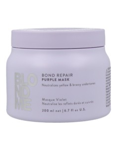 Máscara Reparadora Roxa Schwarzkopf Blondme Bond 200 ml