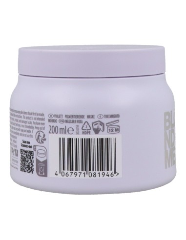 Schwarzkopf Blondme Bond Repair Purple Mascarilla 200 ml