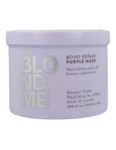 Schwarzkopf Blondme Bond Repair Purple Mascarilla 500 ml