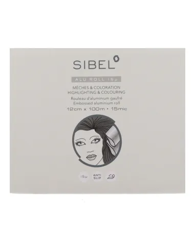 Sinelco Sibel Aluminum Sheets Roll Silver 12 cm × 100 m