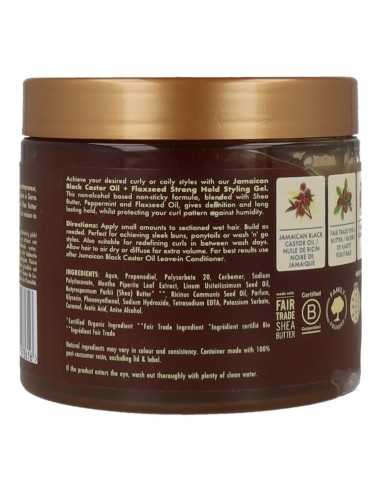 Shea Moisture Gel Aceite Recino Jamaicano Fuerte 431ml