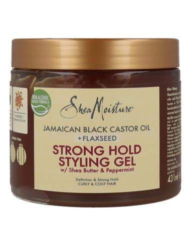 Shea Moisture Gel Aceite Recino Jamaicano Fuerte 431ml
