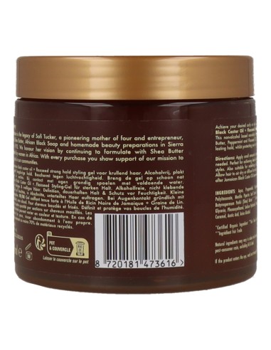 Shea Moisture Gel Aceite Recino Jamaicano Fuerte 431ml